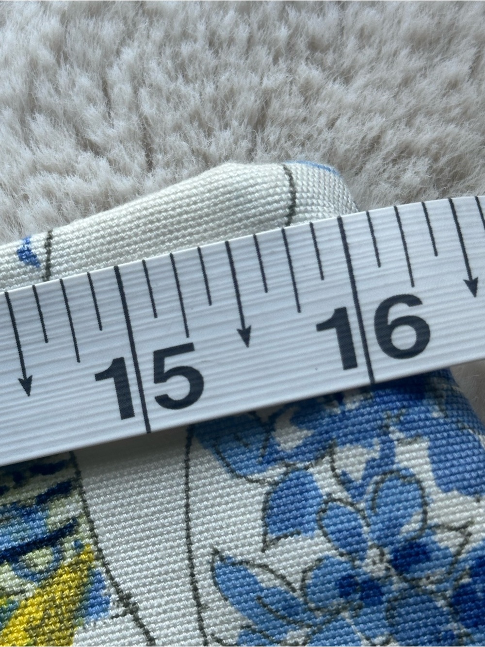 Talbots Blue, White & Green Chinoiserie Toile Skirt Cottage Coastal Size 8 - Picture 3 of 13